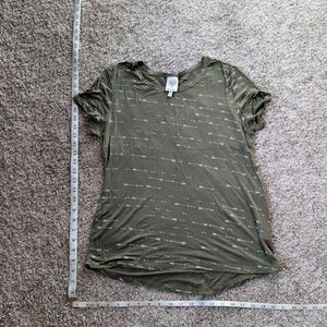Self Esteem Olive Short Sleeve Tee